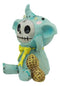 Furrybones Blue Elefun Peanut Elephant Skeleton Figurine 3"H Dumbo Furry Bones