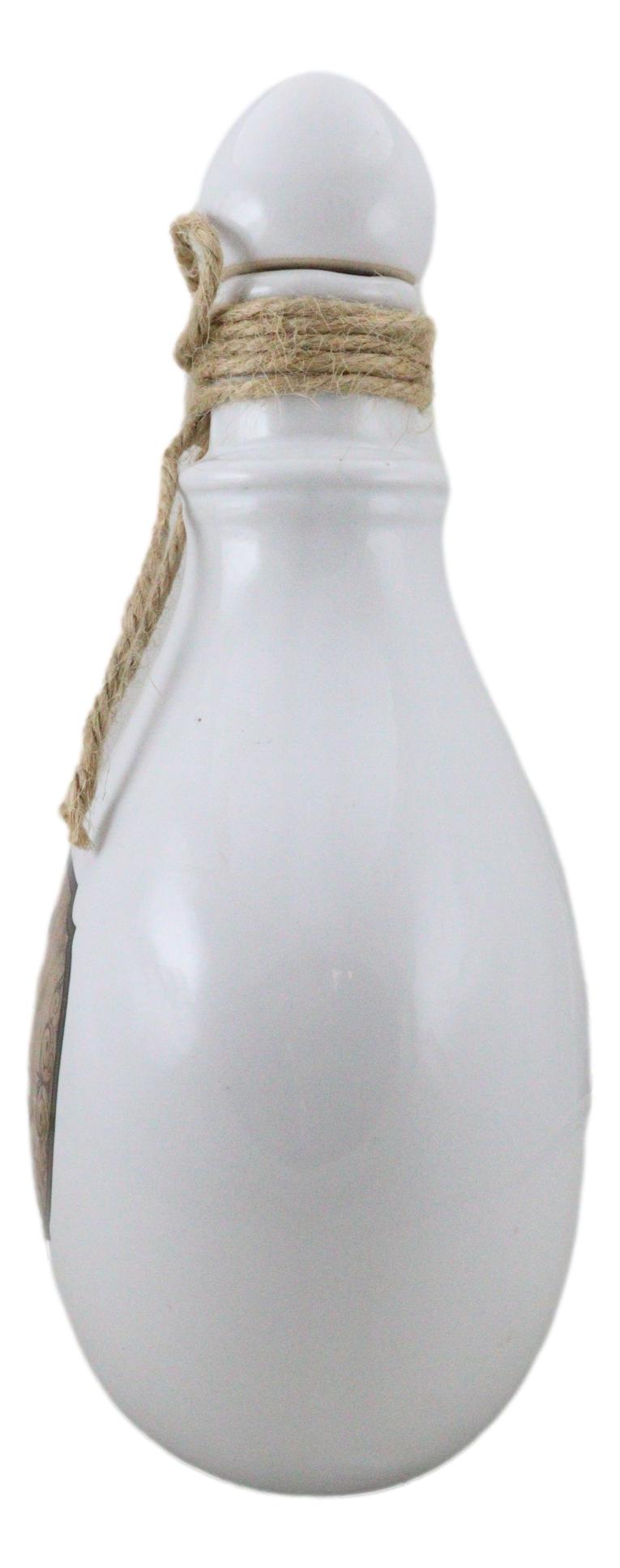 Ceramic Raven Crow Tail Tisane Mad Doctor Witchcraft Poison Prop Potion Bottle