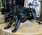 Faux Stone Greek Guardian Hydra Hound Dogs Of Hades Cerberus Statue 7.75"L