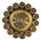 Rustic Western Shotgun 12 Gauge Bullet Shells Round Cigarette Ashtray Figurine