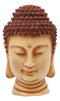 Ebros Feng Shui Shakyamuni Buddha Gautama Head with Ushnisha Statue 9" H