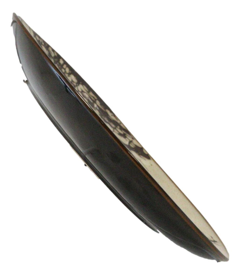 Pack Of 2 Rustic Western Swooping Bald Eagle Salad Appetizer Plates 8.75"D