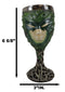 Ebros Rustic Woods Willow Forest Spirit Greenman Lady Wine Goblet Chalice Greenlady