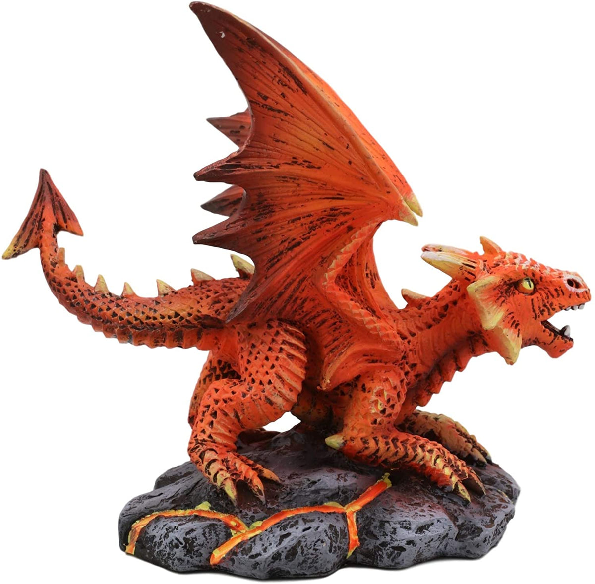 Ebros Phoenix Fire Element Dragon Baby Wyrmling and Mother Statue Anne Stokes