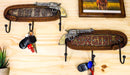 Set Of 2 Cowboy Cowgirl Signs Ropes Six Shooter Gun Pistol Wall 3 Peg Coat Hooks