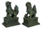 Ebros Chinese Forbidden Palace Guardian Pair Fu Foo Dogs Lions Figurine Bookends Set