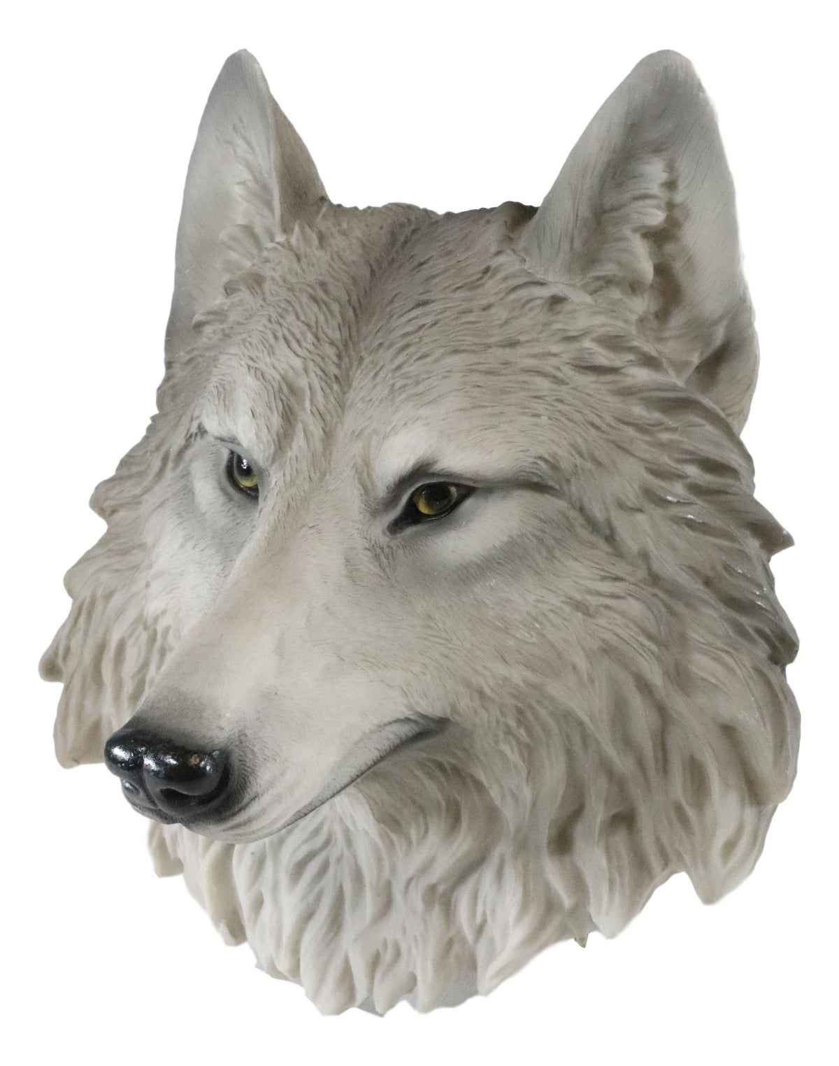 Ebros Direwolf Gray Wolf Mini Wall Decor Timber Wolf Canis Lupus Wall Plaque - Ebros Gift