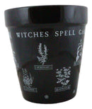 Witches Spell Herbs Garden Triple Moon Wicca Witch Flower Herbs Planter Pot