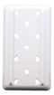 Ebros White Neta Zara Sushi Sashimi Plate With Drip Holes 8.75"L x 5"W PACK OF 2