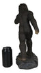 Bigfoot Sasquatch Mythical Legend Ape Man Creature Carrying LED Lantern Statue