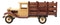 Hand Made Wood Retro Classic Style Model TT Pick Up Truck Wine Holder Figurine