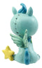 Furrybones Twinkle Golden Star Pegasus Figurine 3.25"H Hooded Pegasus Horse Toy