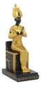 Ebros Classical Egyptian Gods and Goddesses Seated On Throne Statue Gods of Egypt Ruler of Mankind Decorative Figurine … (Osiris God of The Afterlife)