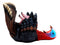 Ebros Festive Gobbler Wild Turkey Wine Holder Wine Bottle Caddy Figurine 9.5"L