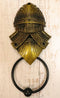 Viking Norse Valhalla Warrior God Chief Golden Helmet Decorative Door Knocker