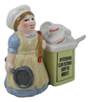 Mother With Dishes Chores 'My Kitchen Was Clean Yesterday' Salt Pepper Shakers