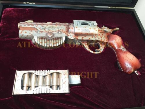 Ebros Zombie Survival Steampunk Case w/ Cartridge in Wooden Gun Case