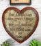 Rustic Western The Lord Has Done Great Things for Us Psalm 126 Heart Wall Decor