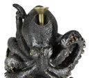 Ocean Marine Octopus Kraken On Steampunk Divers Helmet Incense Cone Burner