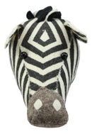 Fiona Walker England Handmade Organic Mini Zebra Horse Head Hanging Wall Decor