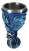 Ebros Ruth Thompson Dragon's Lair Sea Blade Drake 8oz Wine Goblet Chalice Cup