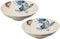 Ebros Blue And White Sea Turtle Ceramic Dinnerware (Soup Noodle Bowl 46oz, 2pcs)