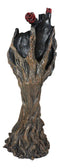 Wicca Spirit God Celtic Greenman Ent Holding Black Human Anatomy Heart Figurine