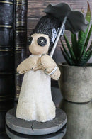 Ebros Pinheadz Monster with Voodoo Stitches Figurine 4.25"H (Mrs Frankenstein)