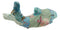 Marine Great White Shark Hand Crafted Paper Mache Colorful Sari Fabric Figurine