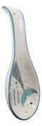 Sea Mermaid Kisses Starfish Wishes Ceramic Kitchen Utensil Spoon Rests Set of 2
