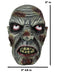 Apocalypse Zombie Undead Walker Skull With Peeling Flesh Rotten Teeth Figurine