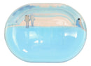Nautical Marine Blue Dolphins 5 Piece Chic Bathroom Vanity Accessories Gift Set