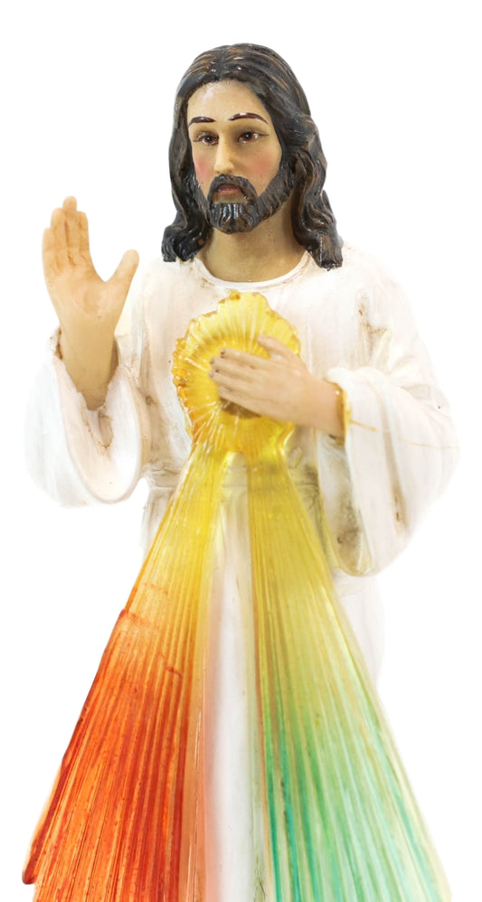 Ebros Saint Faustina Depiction Divine Mercy of Jesus 6"H Figurine