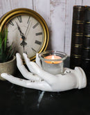 Psychic Fortune Teller Chirology Palmistry Hand Palm Votive Candle Holder Decor