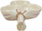 Ebros 11.25" Long Ceramic Garlic Clovers Shaped Serving Bowl Dish For Condiments - Ebros Gift