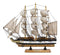 Ebros 12" Tall Handicraft Wood Old Ironsides USS Constitution Frigate Ship Model Statue with Wooden Base Stand War Vessel Battle Ships Fully Assembled Prototype Museum Gallery Sculpture - Ebros Gift
