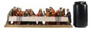 Ebros Da Vinci The Last Supper Of Jesus and Disciples Holy Communion Figurine 12.25"L