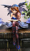 Ebros Blue Bookworm Fairy Shelf Sitter Figurine 4" Tall Whimsical Fantasy Faerie