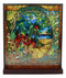 Ebros Louis Comfort Tiffany Four Seasons Collection Summer Stained Glass Art With Base Decor