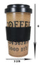 Paranormal Ouija Talking Spirit Board Reusable Travel Mug Cup W/ Lid And Sleeve
