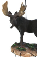 The Emperor North American Moose Resonant Relaxing Wind Chime Garden Patio