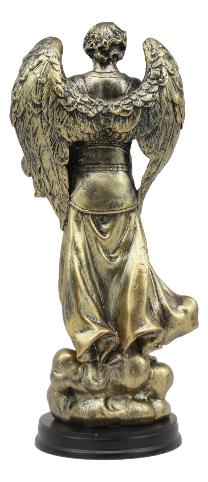 Byzantine Catholic Church Archangel Saint Barachiel Statue 8"H God's Provision