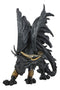 Deimos Roaring Golden Armored Dragon Statue 8"Long Fantasy Collector Home Decor