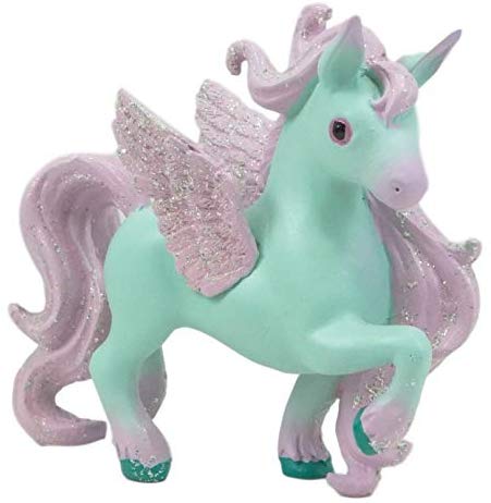 Ebros Fairy Tale Pegasus Horse Figurine Shelf Decor (Pink Princess Daphne)