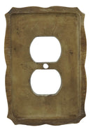 Set Of 2 Navajo Golden Crossed Arrows Wall Double Receptacle Outlet Plates
