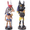 (Set) Horus and Anubis Ancient Egyptian Gods Of War & Afterlife Bobbleheads