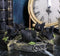 Celtic Wiccan Pentagram Ivy Penta 5 Black Cats Witching Hour Incense Burner
