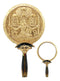 Ebros Ancient Egyptian Protection Symbol Winged Scarab Aegis Hand Mirror 8.75"H