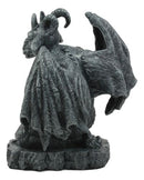 Ebros Winged Guardian Baphomet Sabbatic Goat Gothic Gargoyle Statue Faux Stone