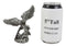 Ebros Pewter Archangel Saint Michael Slaying Satan Statue 4.5" Tall Guido Reni Inspired Catholic Decor Battle of Armageddon San Miguel Figurine